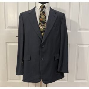 Hart Schaffner Marx Gold Trumpeter Men's 100%Wool Sportscoat Blazer Size 44L